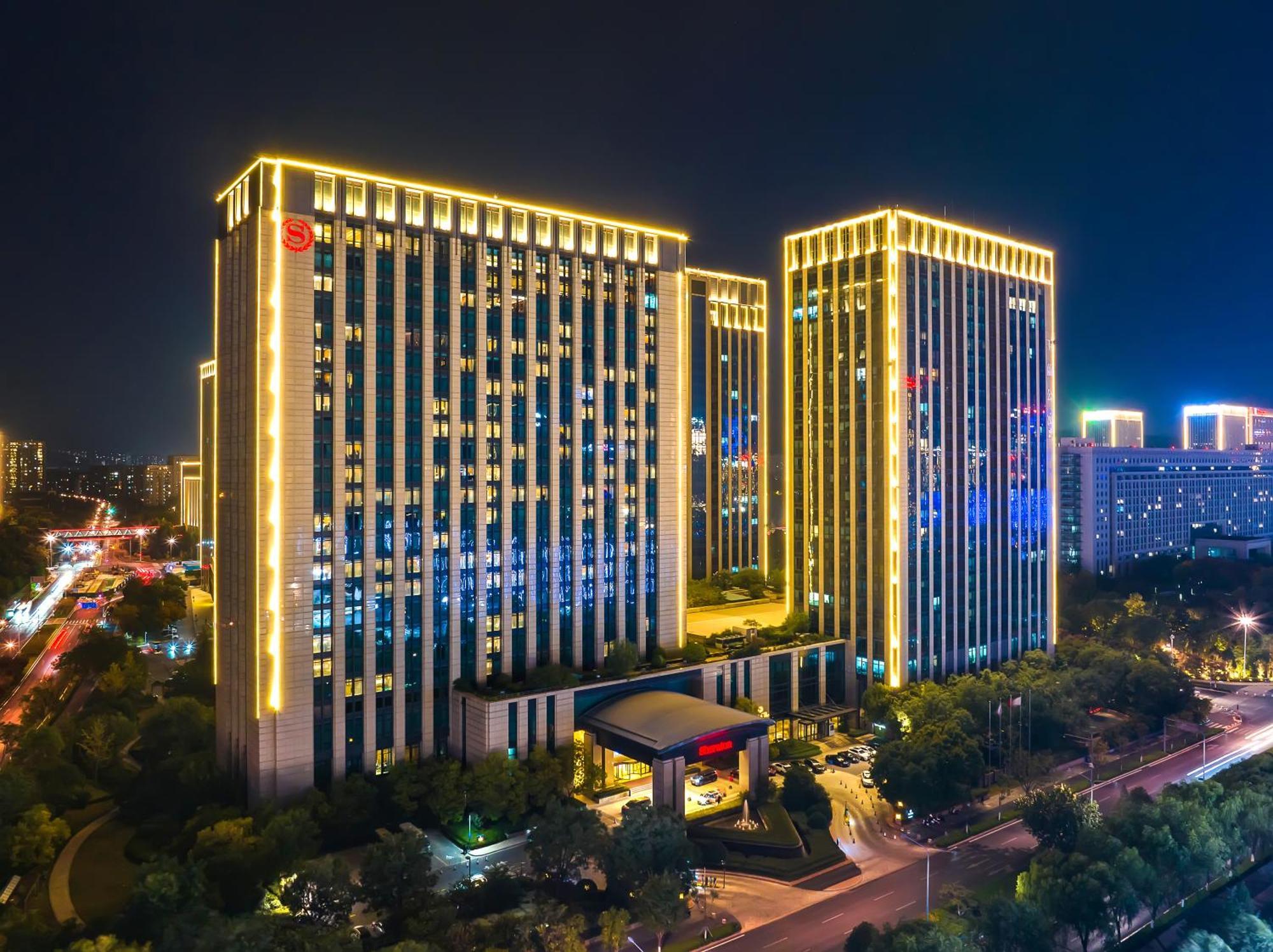 Sheraton Jinan Hotel Exterior foto