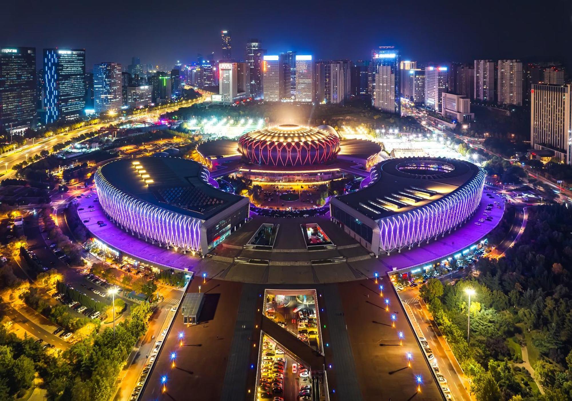 Sheraton Jinan Hotel Exterior foto