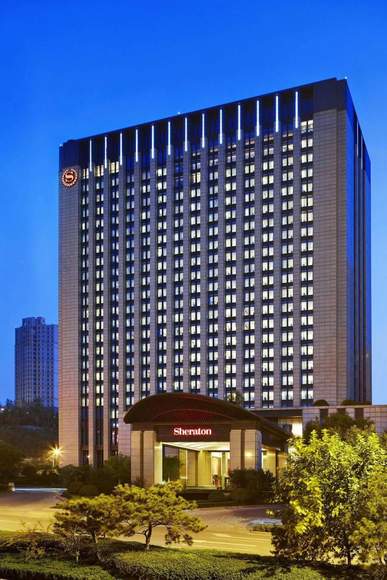 Sheraton Jinan Hotel Exterior foto